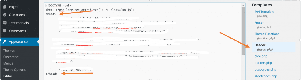 Integrate Google analytics
