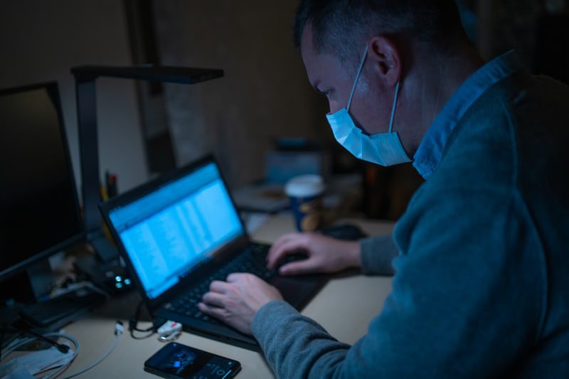 working with mask